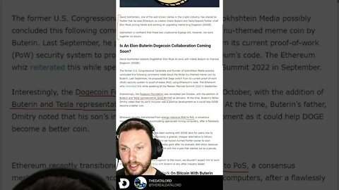 VITALIK + ELON = DOGE TO THE MOON?
