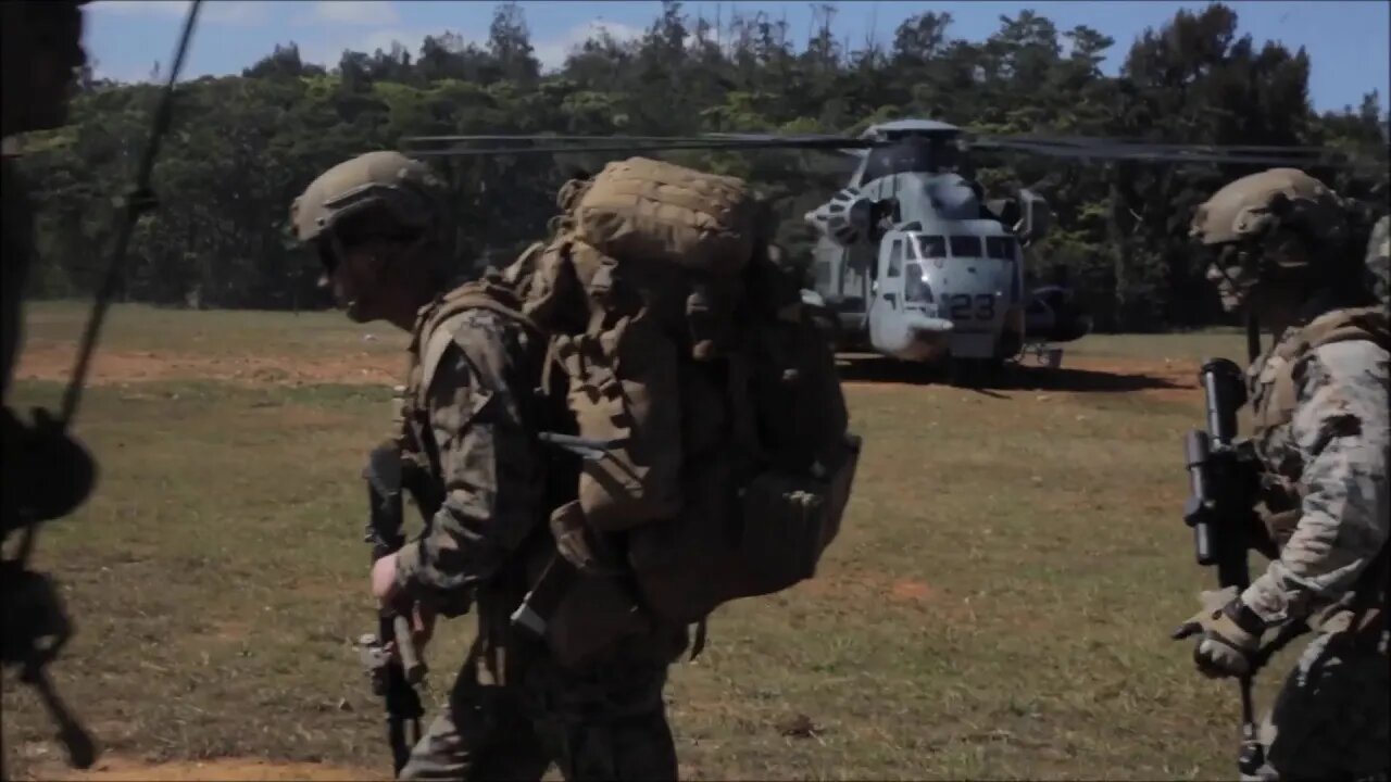 Marines Conduct Patrol Base Operations During Jungle Warfare Exercise 22