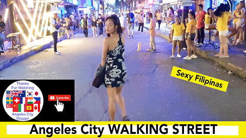 Angeles City Philippines Walking Street Freelancers