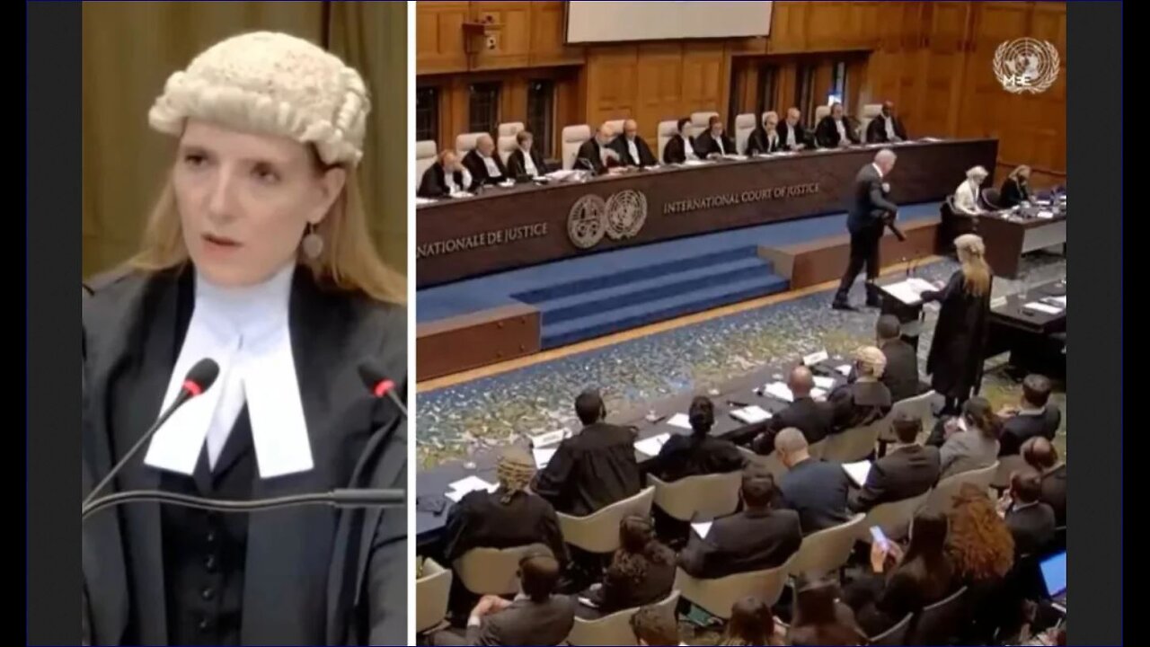 Irish lawyers stunning speech >The Hague accusing Israel of genocide in Gaza