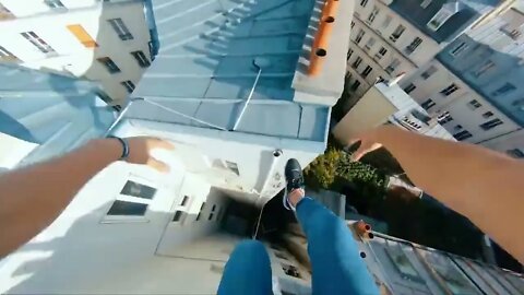 Paris # Rooftop # Parkour # POV