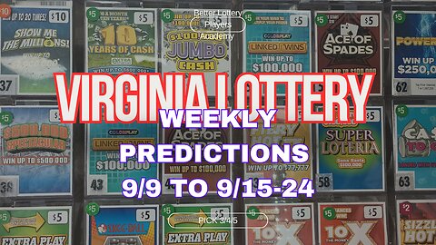 Virginia Lottery Weekly Predictions September 24 Week Two Debate Week
