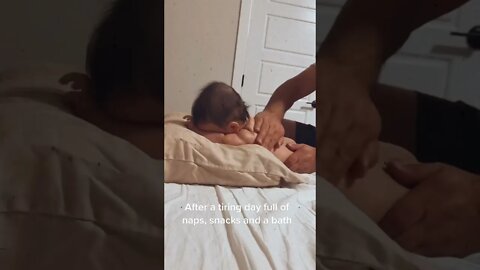 Cute adorable baby 🤩 funny baby playing, laughing, dancing, with mamma at home
