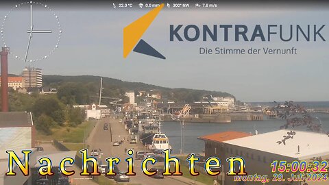 Nachrichten im Kontrafunk 29.07.2024 - 15:00 Uhr #glaubewenig, #hinterfragealles, #denkeselbst
