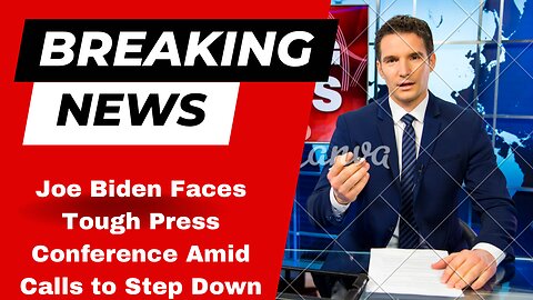 Joe Biden Faces High-Stakes Press Conference Amid Growing Calls to Step Down | TrendingNewsReport