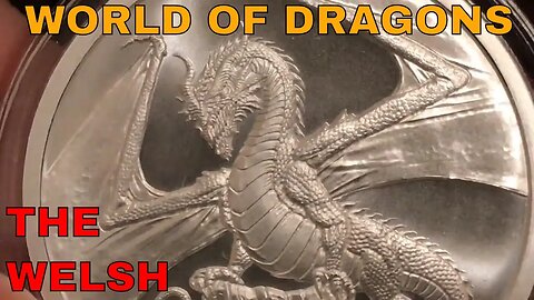 NEW Welsh Dragon Round In Hand!