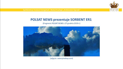 Sorbent ER1 - prezentacja w Polsat News