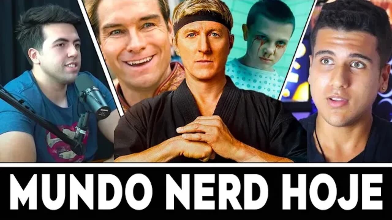 COBRA KAI, STRANGER THINGS, E OS HERÓIS Feat Lucas @Mundo Geek The Nerds Podcast #037