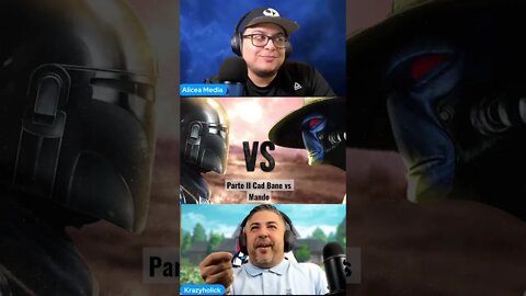 Pt.II Mando vs Cad bane 😂#shorts #starwars #mandalorian