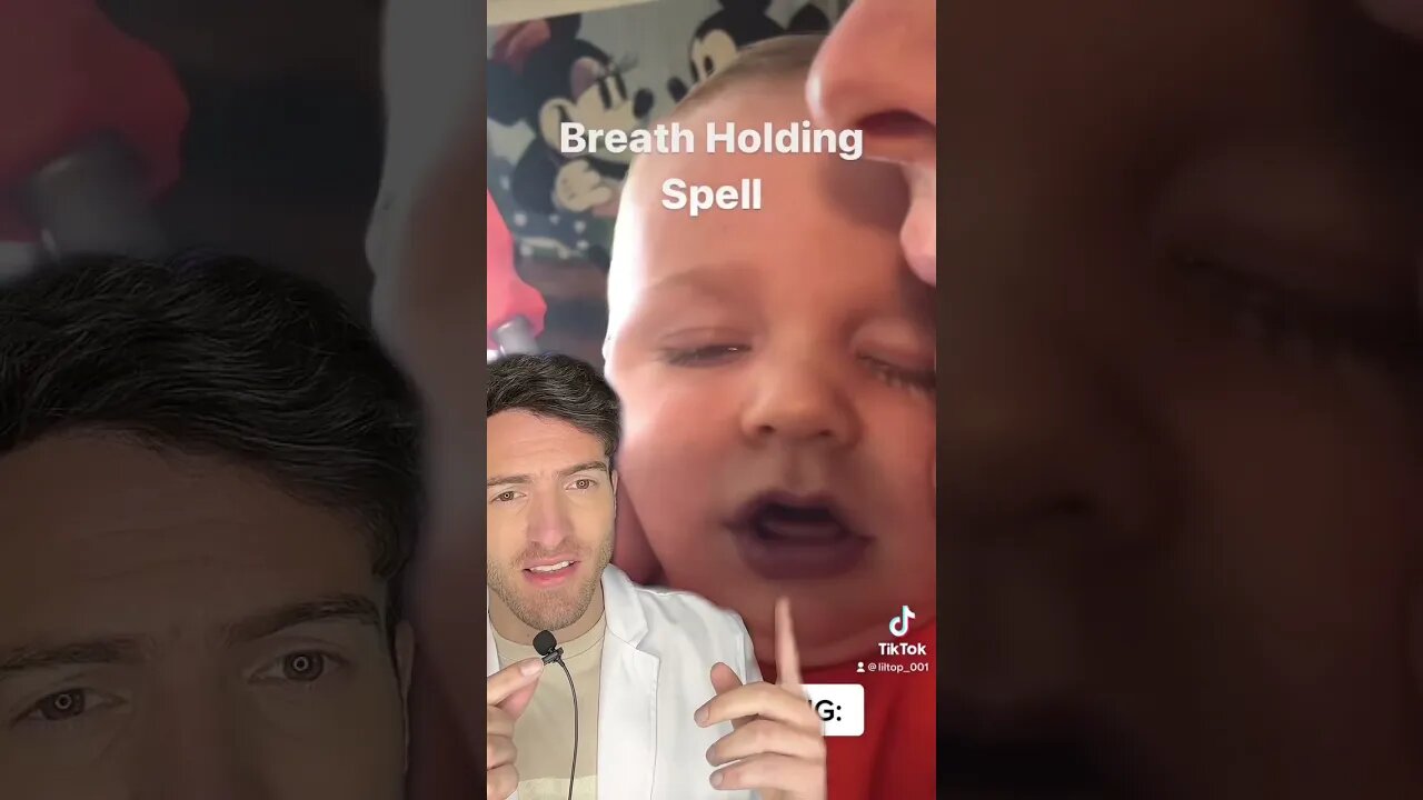 Breath-holding spell caught on video (doctor explains)