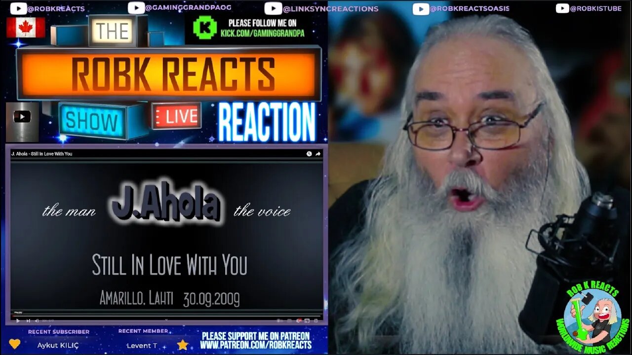 Jarkko Ahola Reaction - Still In Love With You (First Time Hearing)