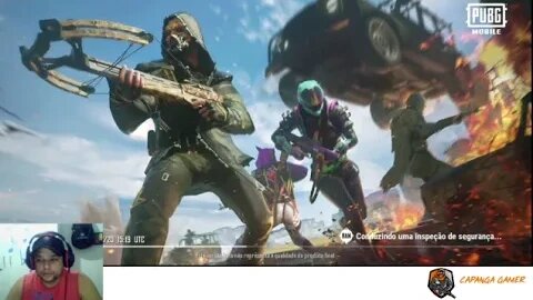 Live jogando PUBG Mobile