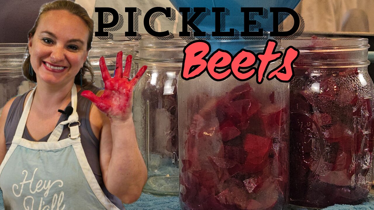 PICKLED BEETS ALERT Water Bath Canning is a GAME CHANGER!