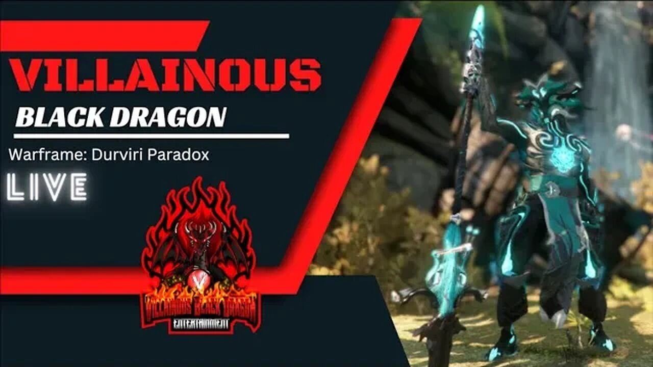 Villainous V Live Streaming: Warframe - Durviri Paradox