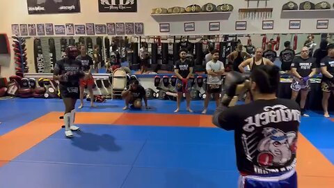 First Muay Thai Spar