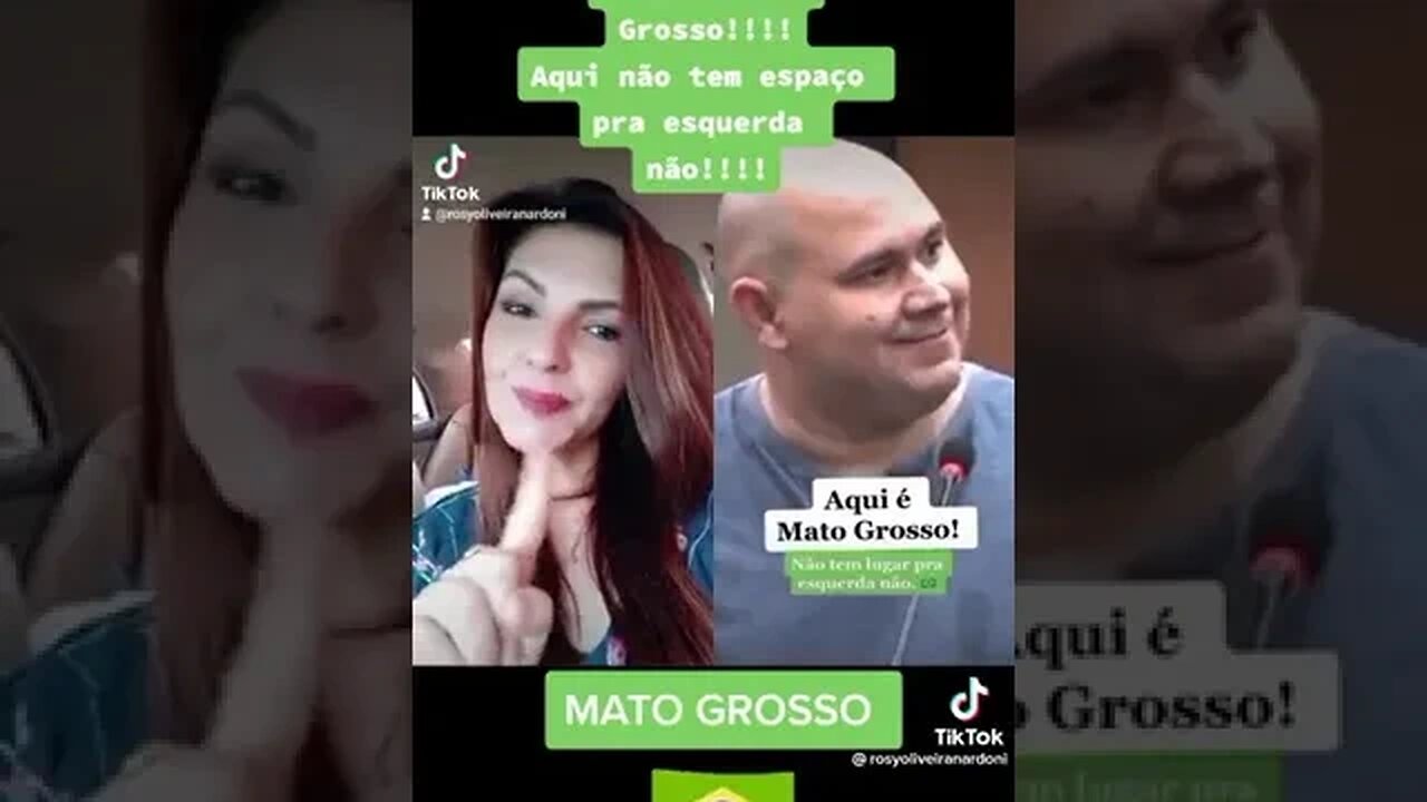 Aprendam com MT que não elegeu nenhum esquerdão. Temos orgulho do MT e MS!