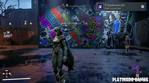 GOTHAM KNIGHTS - LOCALIZAÇÃO DE TODOS OS MURAIS