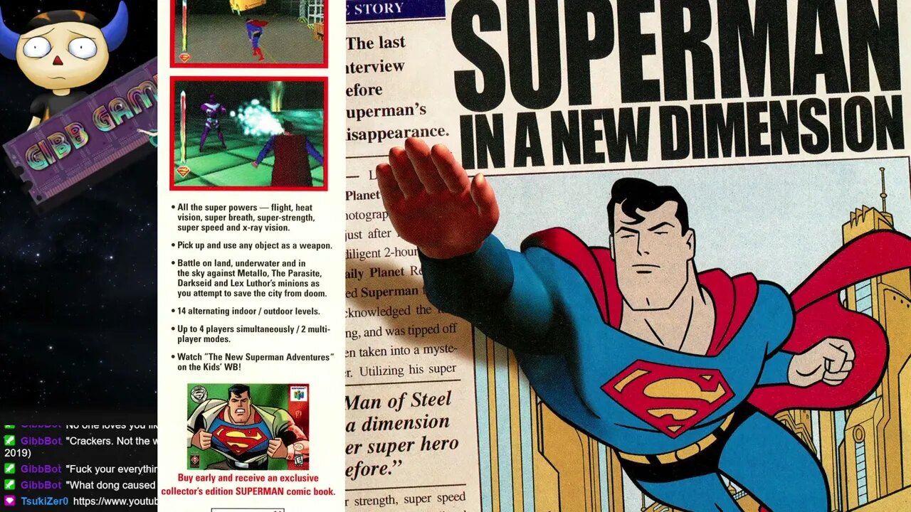 Super Mario 64 - Superman 64 is exciting
