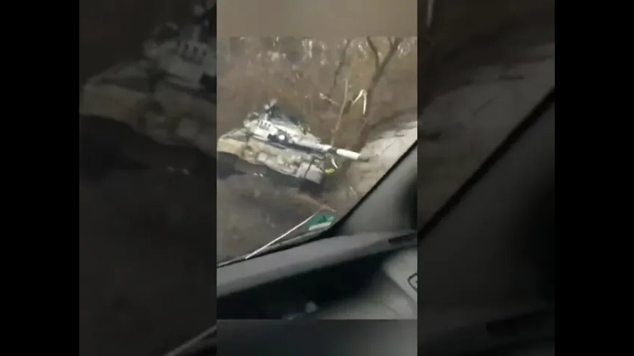 Ukraine War - Lots of abandoned Russian vehicles.