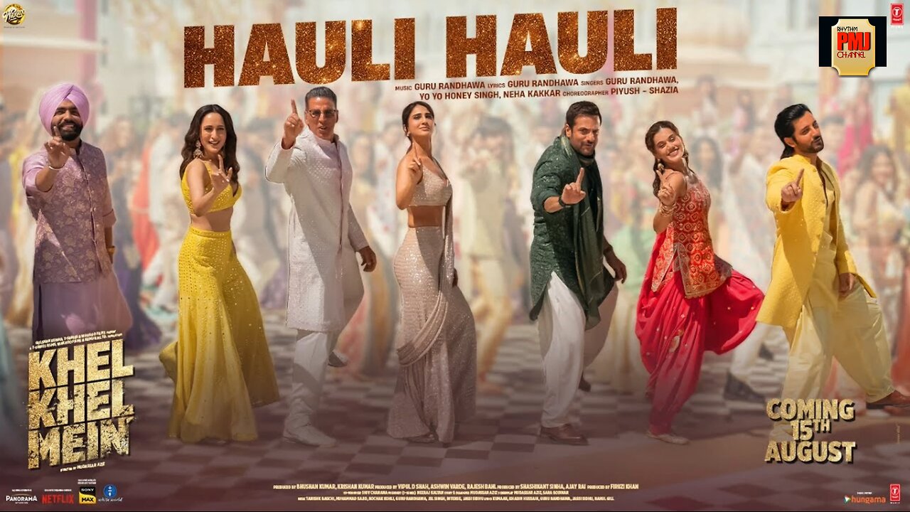 KHEL KHEL MEIN: HAULI HAULI | Akshay K, Guru Randhawa, YO YO Honey Singh, Neha, Ammy, Taapsee, Vaani