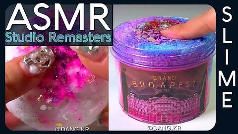 ASMR STUDIO 👂 Slime Crunch ( RELAX & SLEEP )