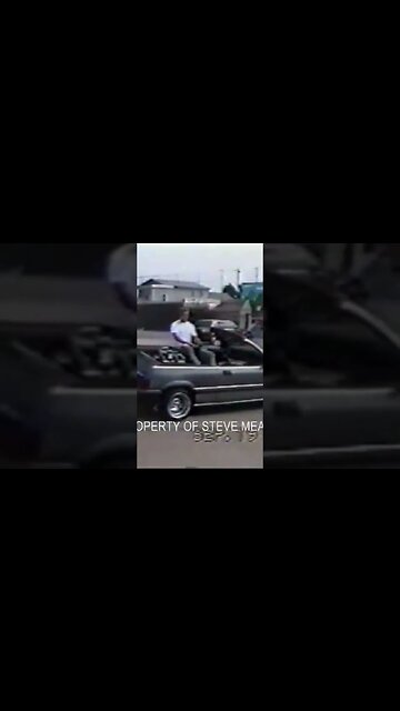 Chop top Honda hitting switches Bumping 4 JL Audio 12’s 🔊 back in 1993 i was a young buck!