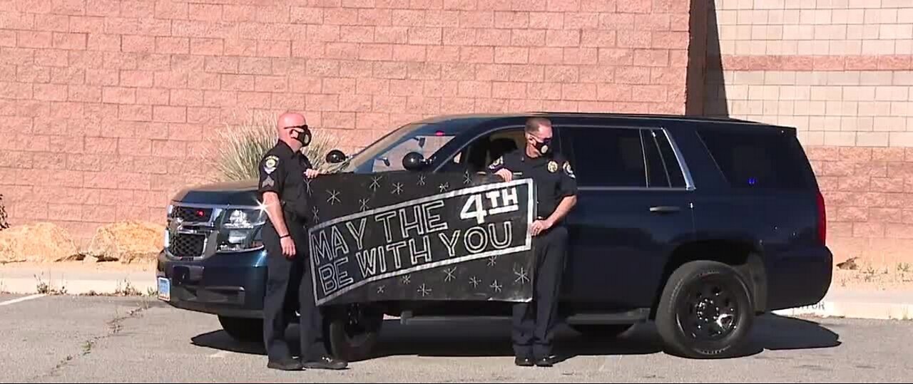 Valley teachers honored with a 'Star Wars' parade