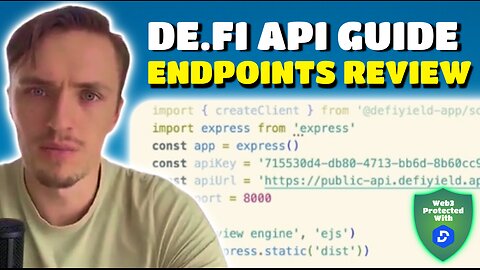 De.Fi API: Endpoints review ( Step-By-Step! )