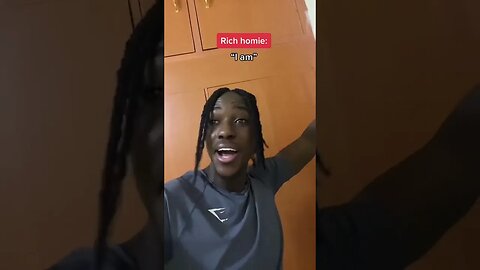 How rich homies be like 😂