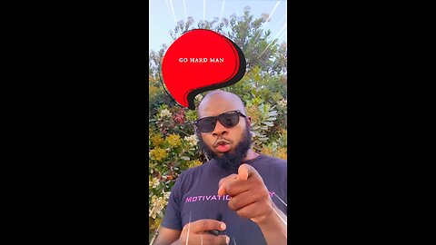 Go Hard Man #dayodman #motivation #eeyayyahh #motivationalspeaker #positivity