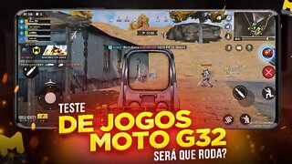 Moto G32 - Teste de JOGOS! COD Mobile, será que roda liso?