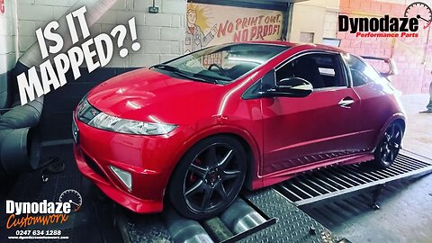 Does This Honda Civic FN2 TypeR have a Hondata flash map?