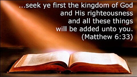 If you want free from every wind of doctrine of men then "seek first the Kingdom of Heaven."