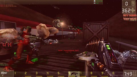 Racing The Train - Unreal Tournament Monster Hunt