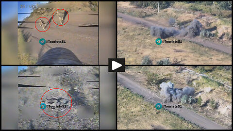 Krasnohorivka area: Russian FPV drone surprised the unwary Ukrainian soldiers