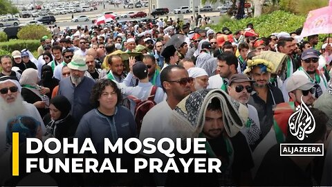 ‘Thousands’ pay respects to Haniyeh at Doha mosque| RN