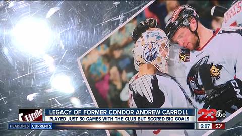 Brain of former Condor Andrew Carroll to be studied for CTE