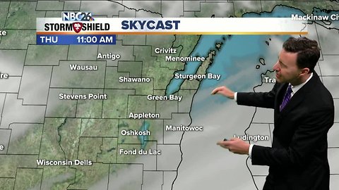 Michael Fish's NBC26 Storm Shield weather forecast