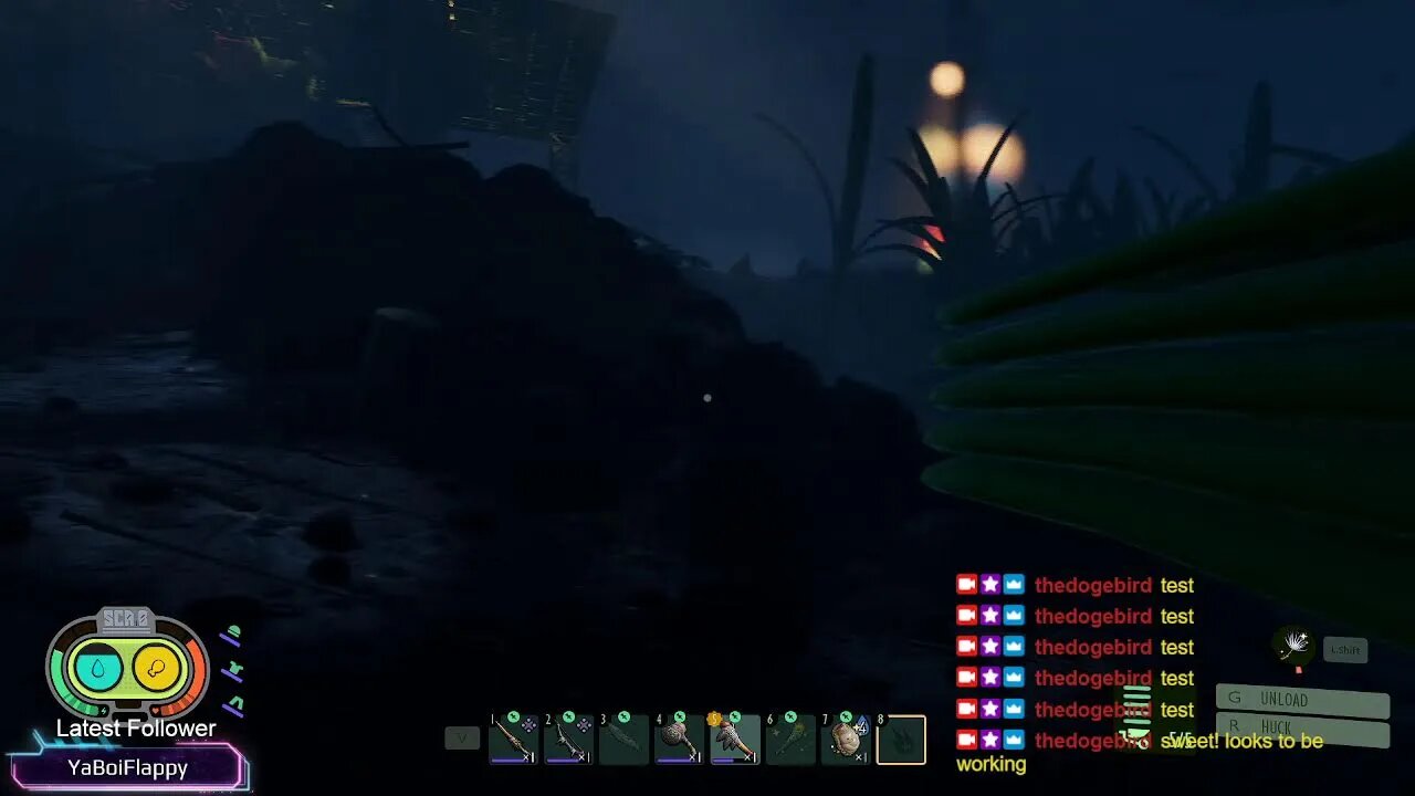 testing stream overlay