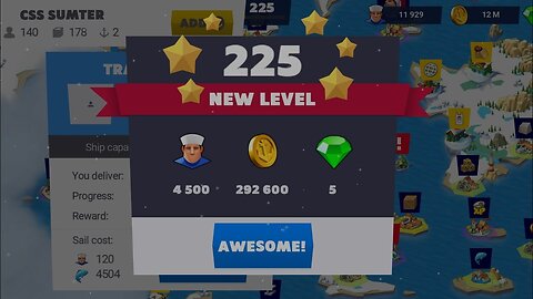 Seaport Level 224 gameplay