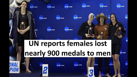 UN reports females lost nearly 900 medals to men