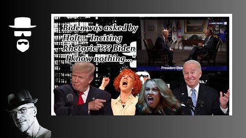 "INCITEFUL RHETORIC"??? BIDEN "WHATCHA TALKIN' 'BOUT WILLIS..."