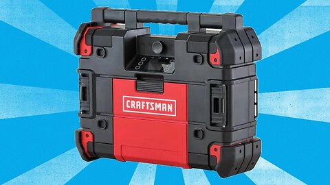 Unboxing This Craftsman V20 VersaStack Radio & Charger (CMST17510)