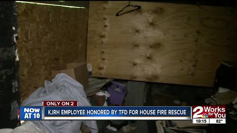 2 Works for You executive producer honored after rescuing woman from fire
