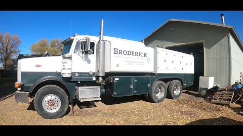 Back to work on the 367 Peterbilt