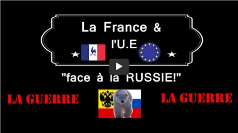 La Guerre en UKRAINE... L'Union Européenne face à la Russie