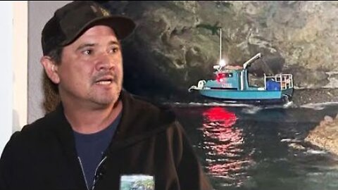 Fisherman Survives Going Overboard in the Middle of the Night