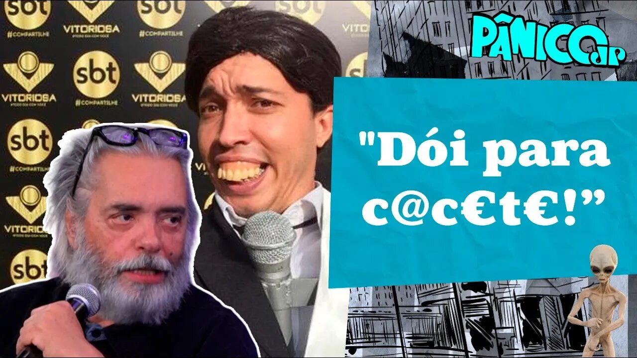JOSÉ RUBENS CHACHÁ REVELA OS PERRENGUES AO FAZER OS TREJEITOS DO BEIÇO DE SILVIO SANTOS
