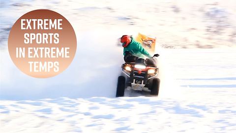 Surfing to skydiving: Sports in subzero temps