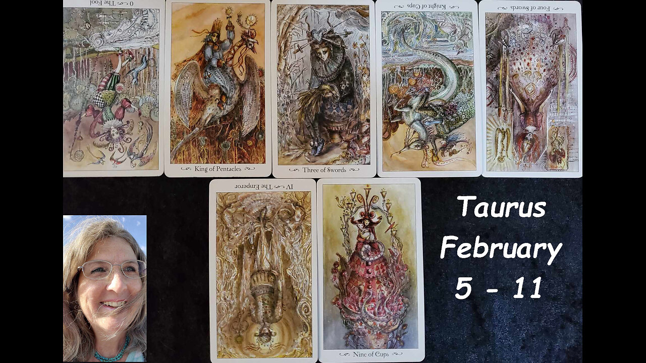 Taurus: Re-evaluating a Leap of Faith! February 5 thru 11 ~ Mystic Amista Bennett Weekly Tarot